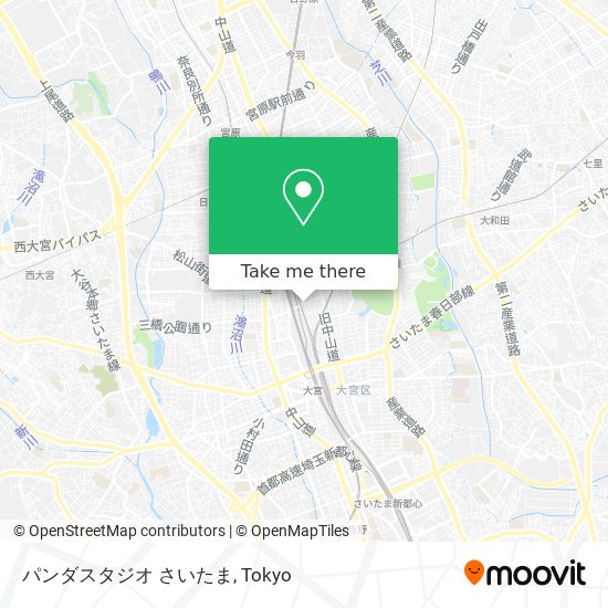 パンダスタジオ さいたま map