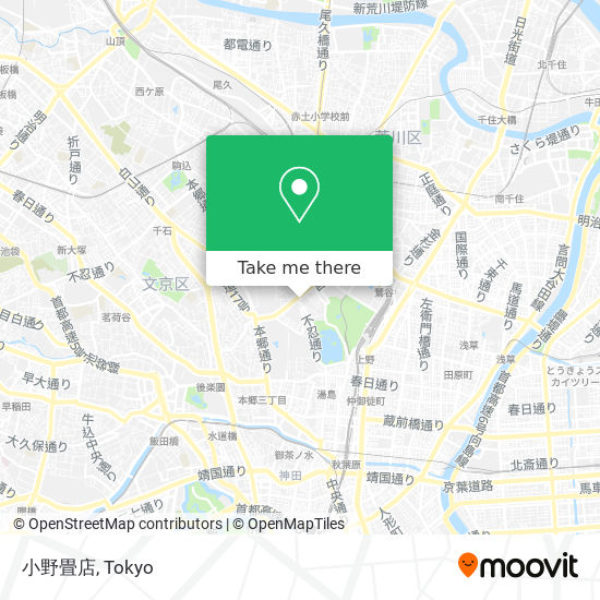 小野畳店 map