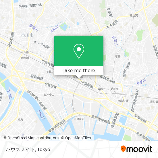 ハウスメイト map