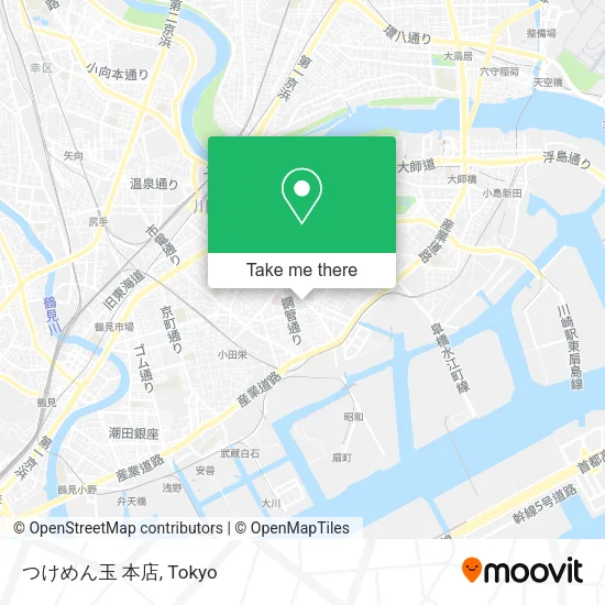 Tsukemen Gyoku Main Store map