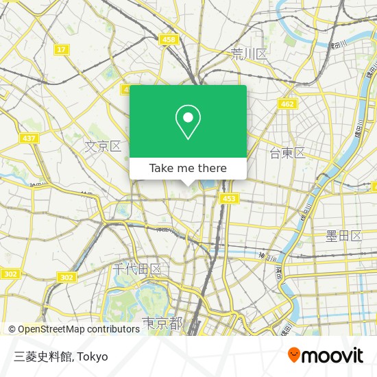 三菱史料館 map
