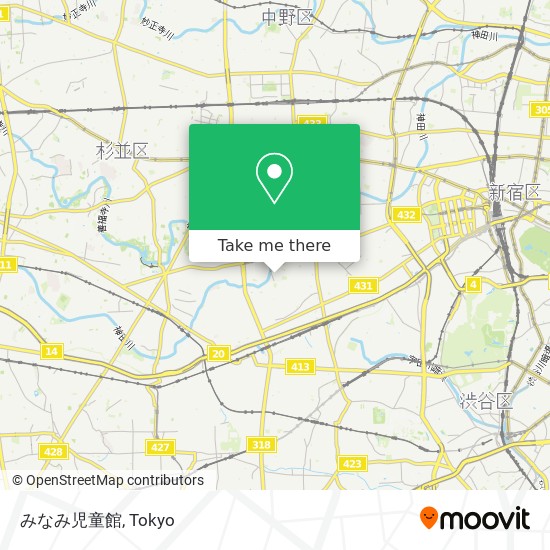 みなみ児童館 map