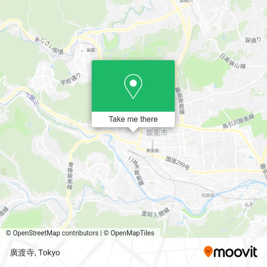 廣渡寺 map