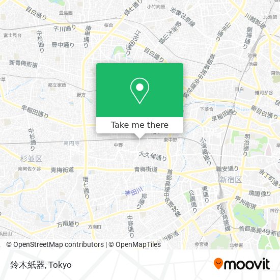 鈴木紙器 map