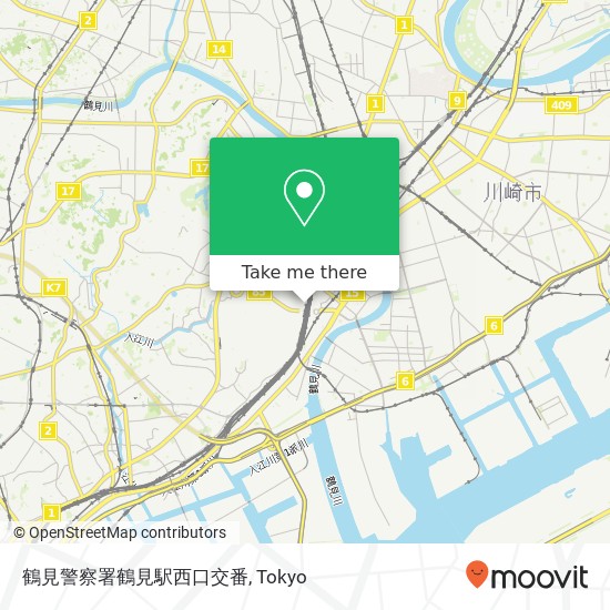 鶴見警察署鶴見駅西口交番 map