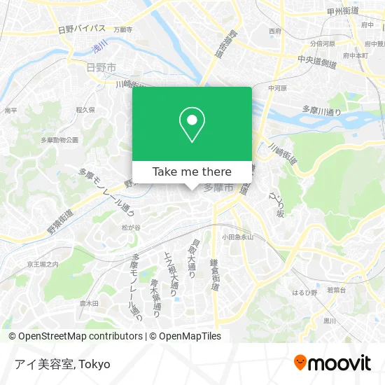 アイ美容室 map