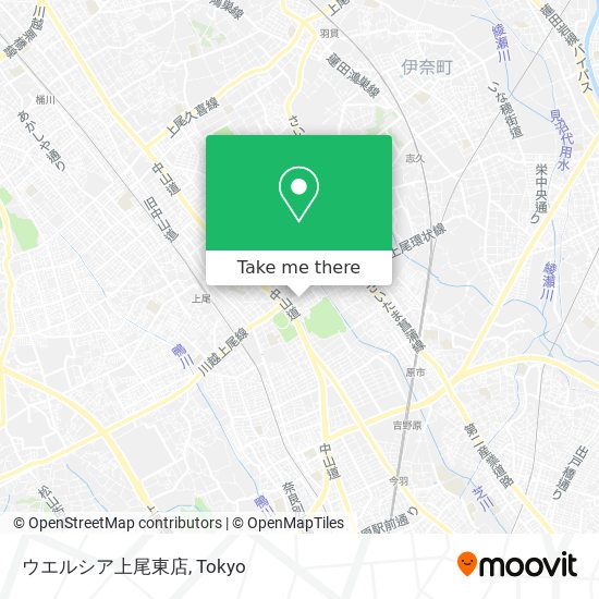 ウエルシア上尾東店 map