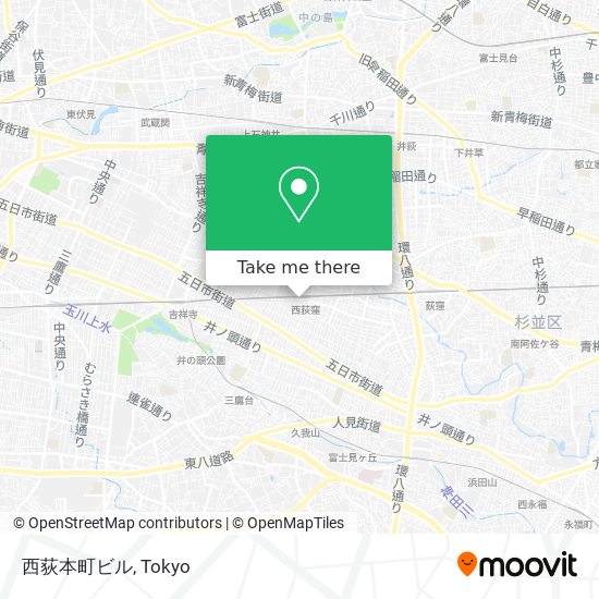 西荻本町ビル map