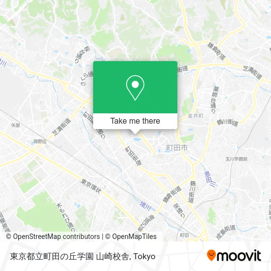東京都立町田の丘学園 山崎校舎 map