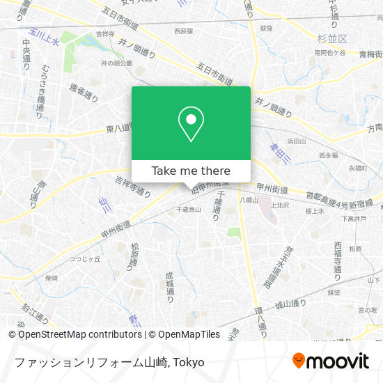 ファッションリフォーム山崎 map