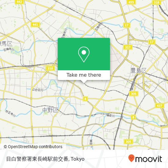 目白警察署東長崎駅前交番 map