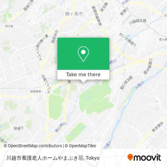 川越市養護老人ホームやまぶき荘 map