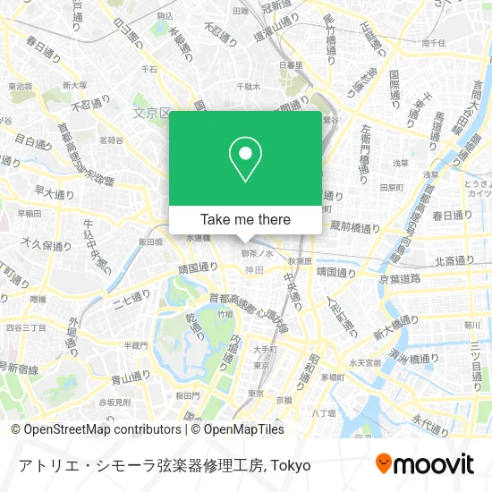 アトリエ・シモーラ弦楽器修理工房 map