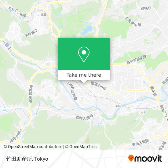 竹田助産所 map