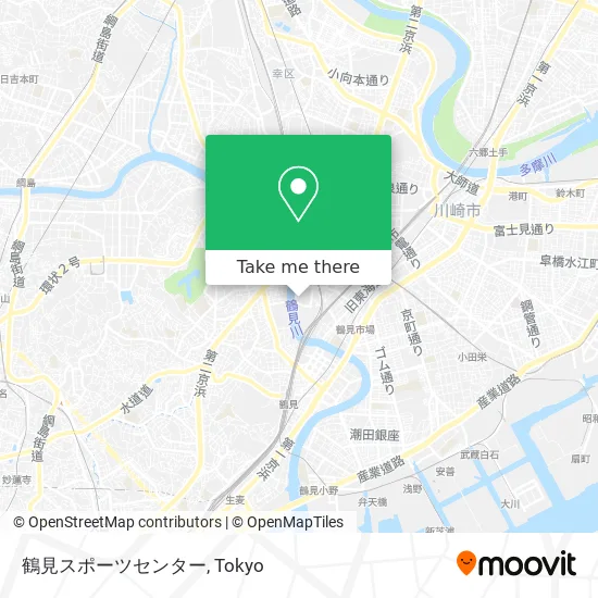 鶴見スポーツセンター map