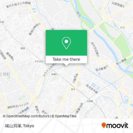 城山貝塚 map