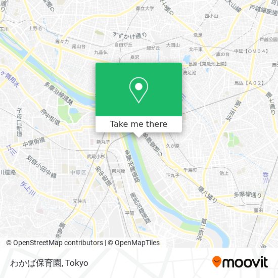 わかば保育園 map