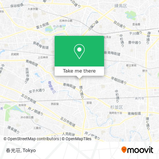 春光荘 map