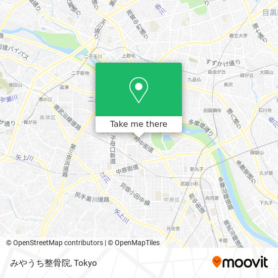 みやうち整骨院 map