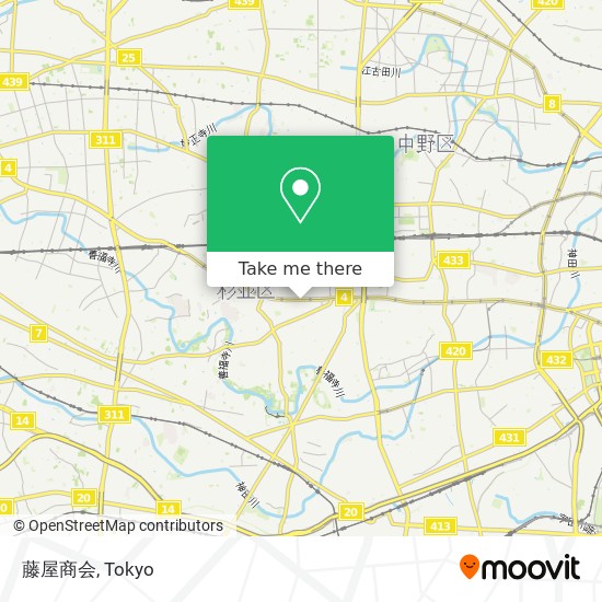 藤屋商会 map