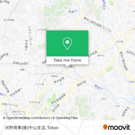 河野商事(株)中山支店 map