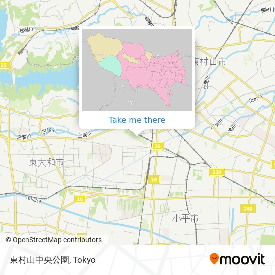 東村山中央公園 map