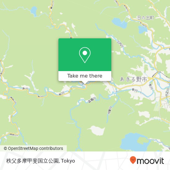 秩父多摩甲斐国立公園 map