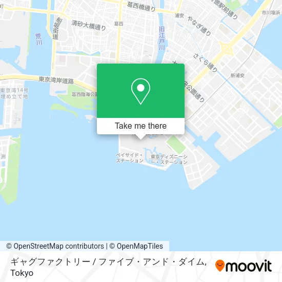 ギャグファクトリー / ファイブ・アンド・ダイム map