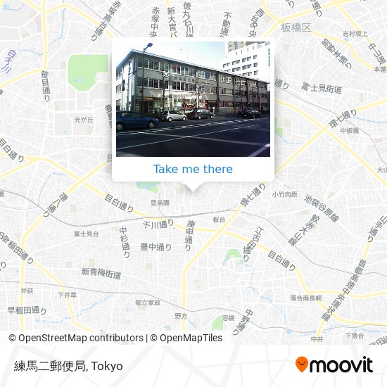 練馬二郵便局 map