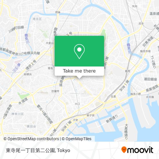東寺尾一丁目第二公園 map