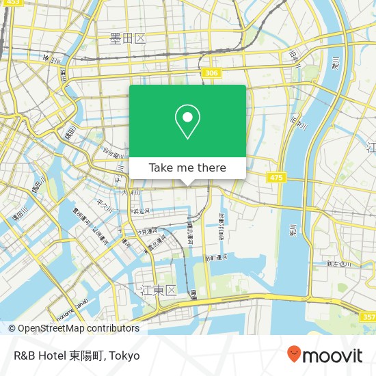 R&B Hotel 東陽町 map