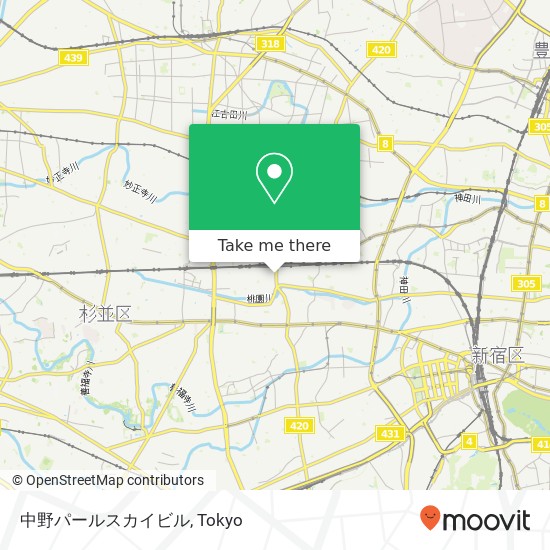 中野パールスカイビル map