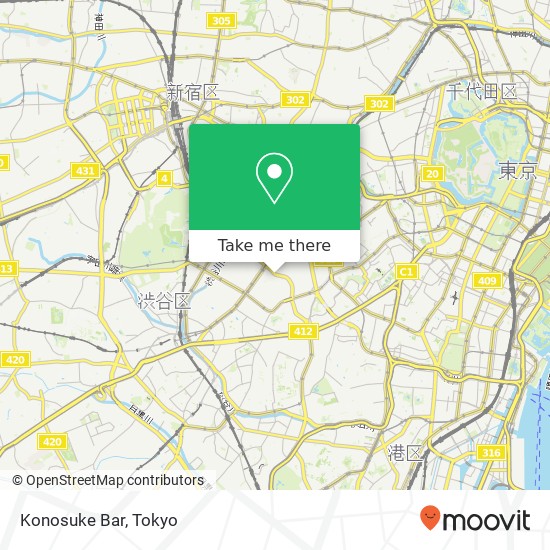 Konosuke Bar map