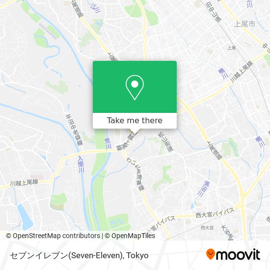 セブンイレブン(Seven-Eleven) map