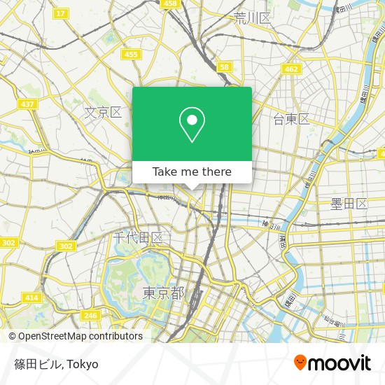 篠田ビル map