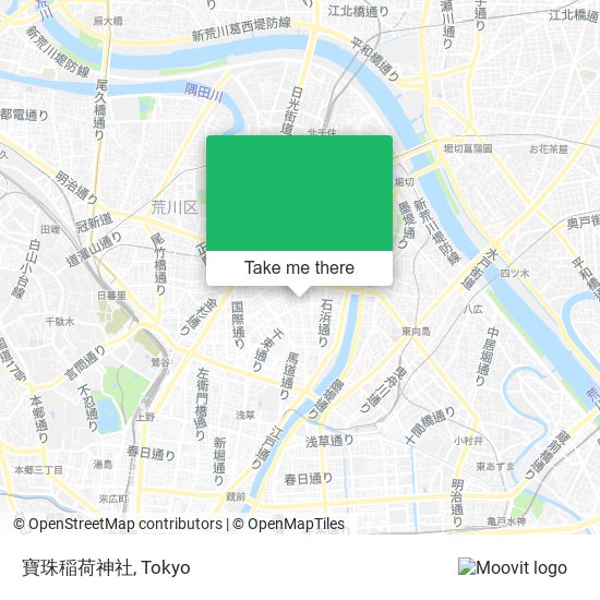 寶珠稲荷神社 map