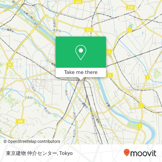 東京建物 仲介センター map