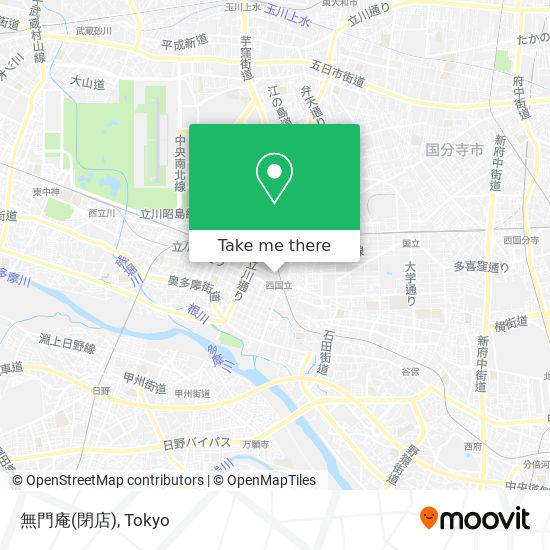 無門庵(閉店) map