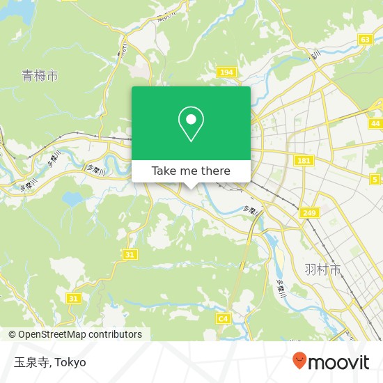 玉泉寺 map