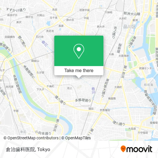 倉治歯科医院 map