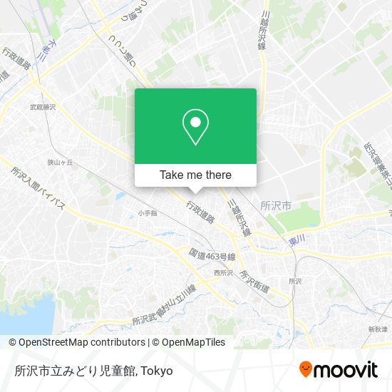 所沢市立みどり児童館 map