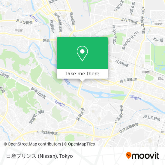 日産プリンス (Nissan) map
