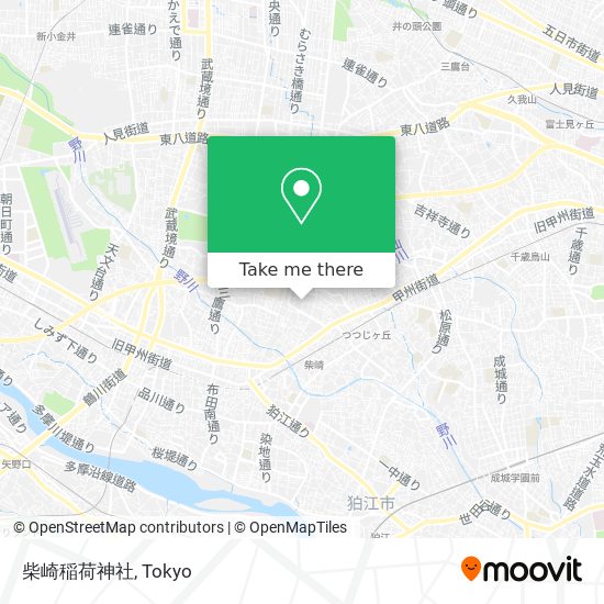 柴崎稲荷神社 map