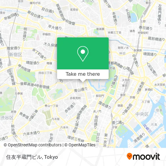 Sumitomo Hanzomon Building map