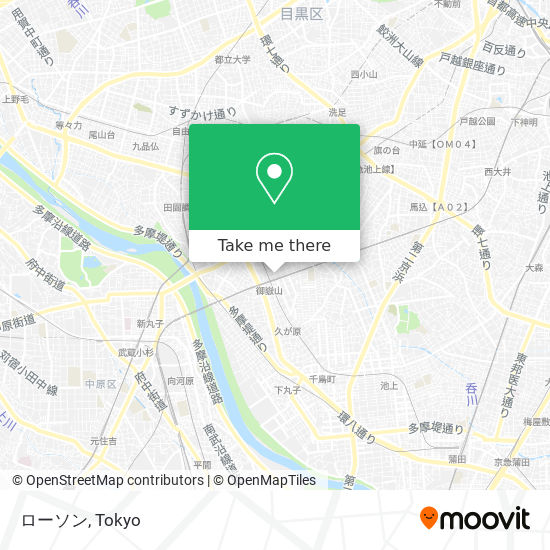 怎樣搭巴士或地鐵去大田区的ローソン Moovit 怎樣搭巴士或地鐵去大田区的ローソン Moovit