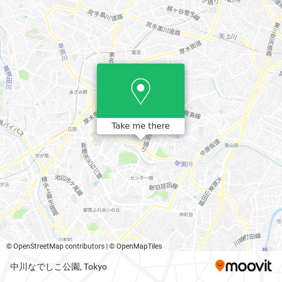 中川なでしこ公園 map