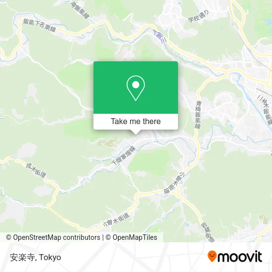 安楽寺 map