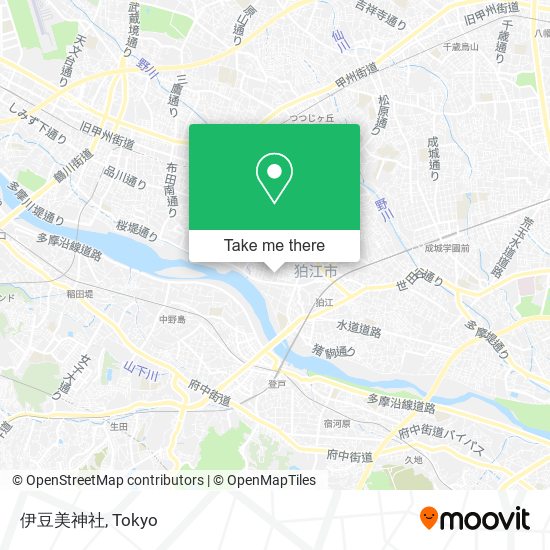 伊豆美神社 map