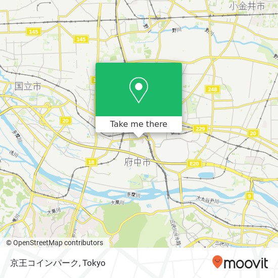 京王コインパーク map