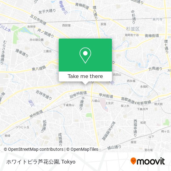 ホワイトビラ芦花公園 map